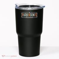 Parkinsons Disease Awareness Parkinson's Warrior Support Tumbler thumb 0