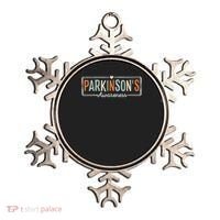 Parkinsons Disease Awareness Parkinson's Warrior Support Ornament thumb 0