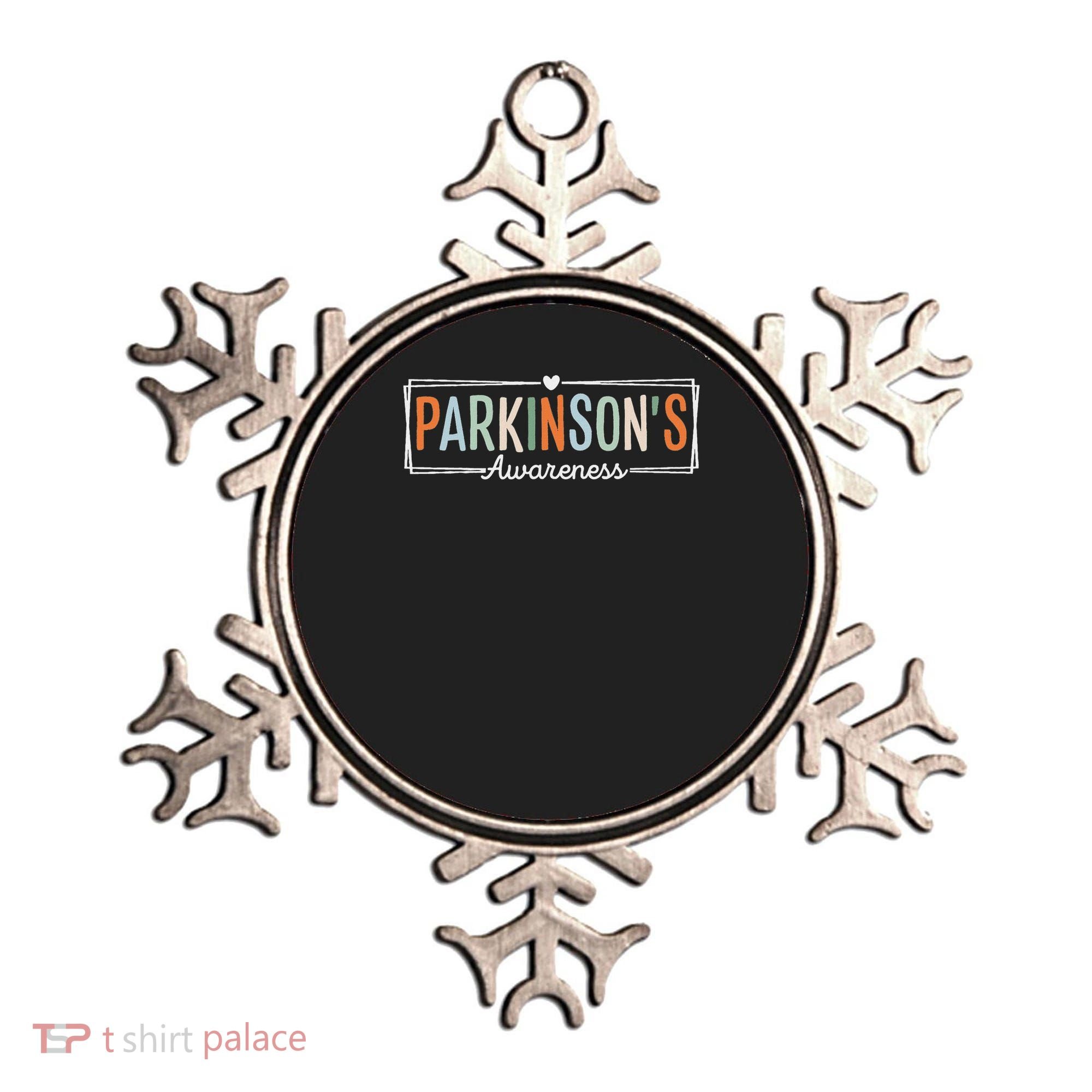 Parkinsons Disease Awareness Parkinson's Warrior Support Ornament