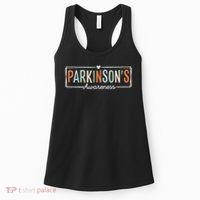 Parkinsons Disease Awareness Parkinson's Warrior Support Women's Tank Top thumb 0