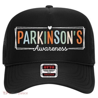 Parkinsons Disease Awareness Parkinson's Warrior Support Hat