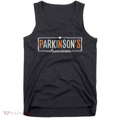 Parkinsons Disease Awareness Parkinson's Warrior Support Tank Top