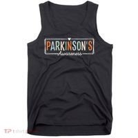 Parkinsons Disease Awareness Parkinson's Warrior Support Tank Top thumb 0