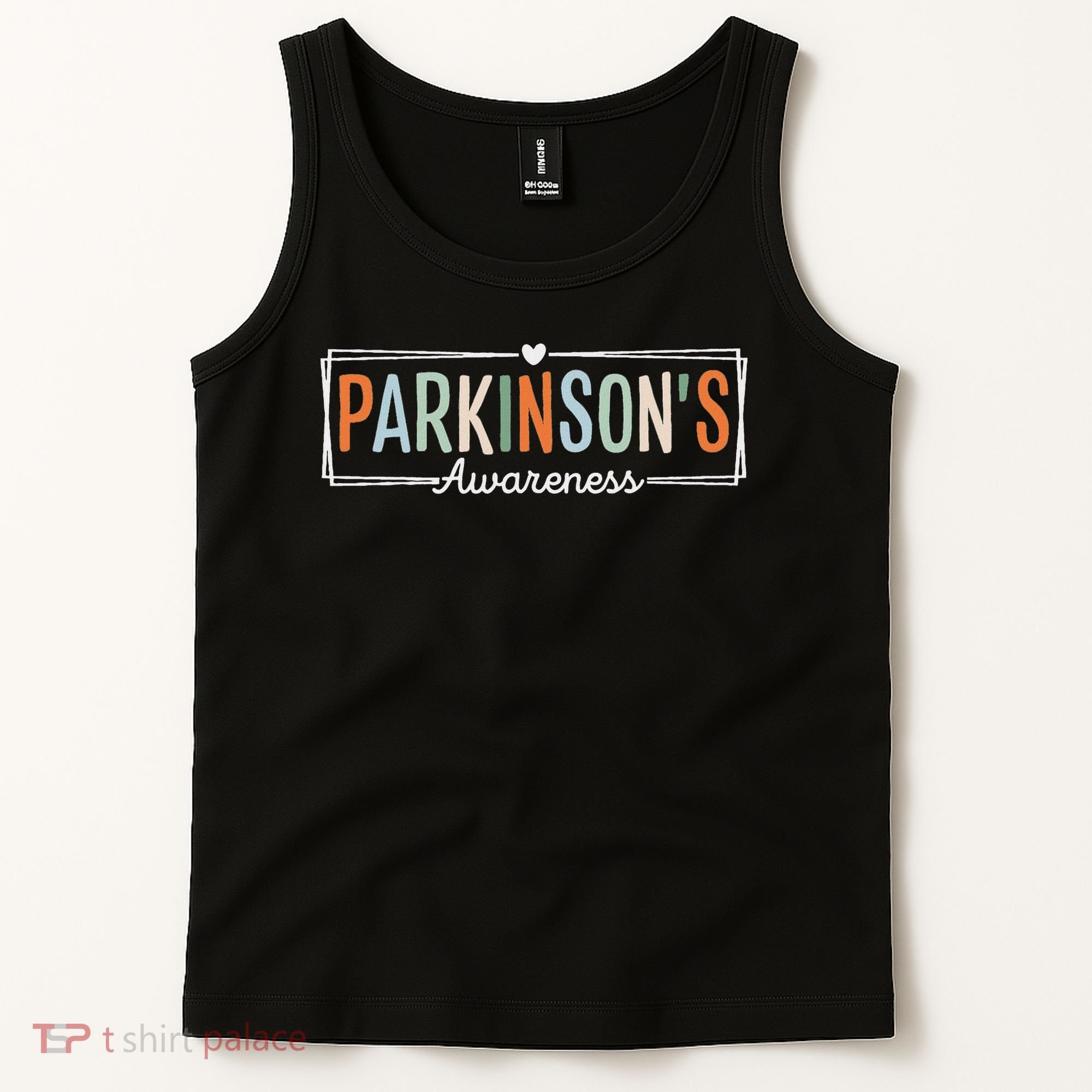 Parkinsons Disease Awareness Parkinson's Warrior Support Tank Top