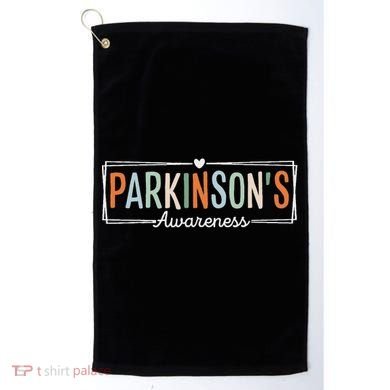 Parkinsons Disease Awareness Parkinson's Warrior Support Golf Towel