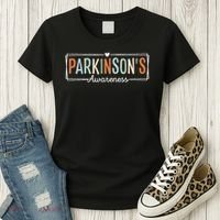 Parkinsons Disease Awareness Parkinson's Warrior Support Women's T-Shirt thumb 3
