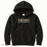 Parkinsons Disease Awareness Parkinson's Warrior Support Kids Hoodie thumb 0