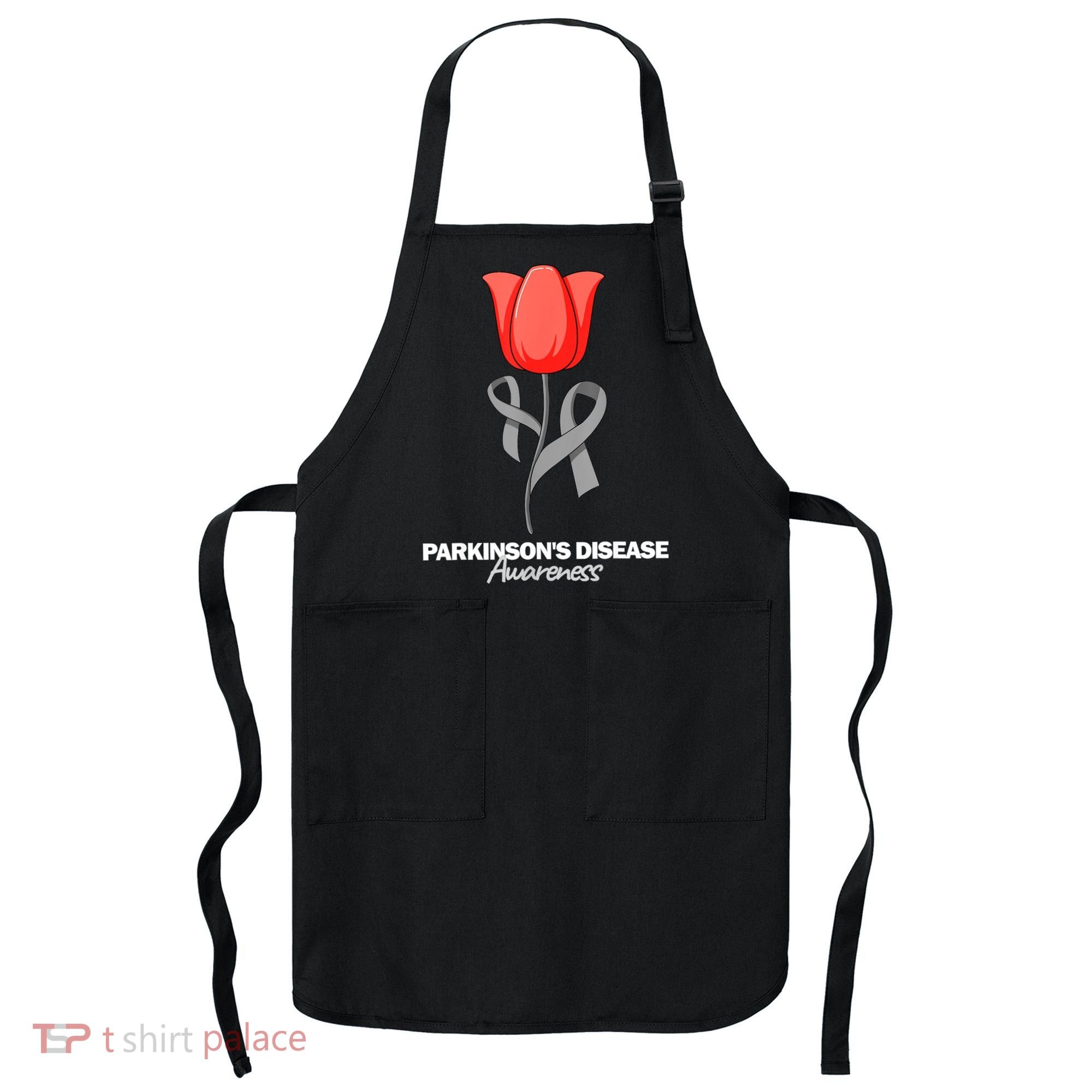 ParkinsonS Disease Awareness April Month Red Tulip Apron