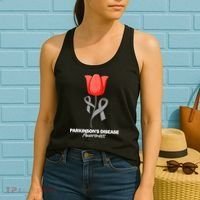 ParkinsonS Disease Awareness April Month Red Tulip Women's Tank Top thumb 2