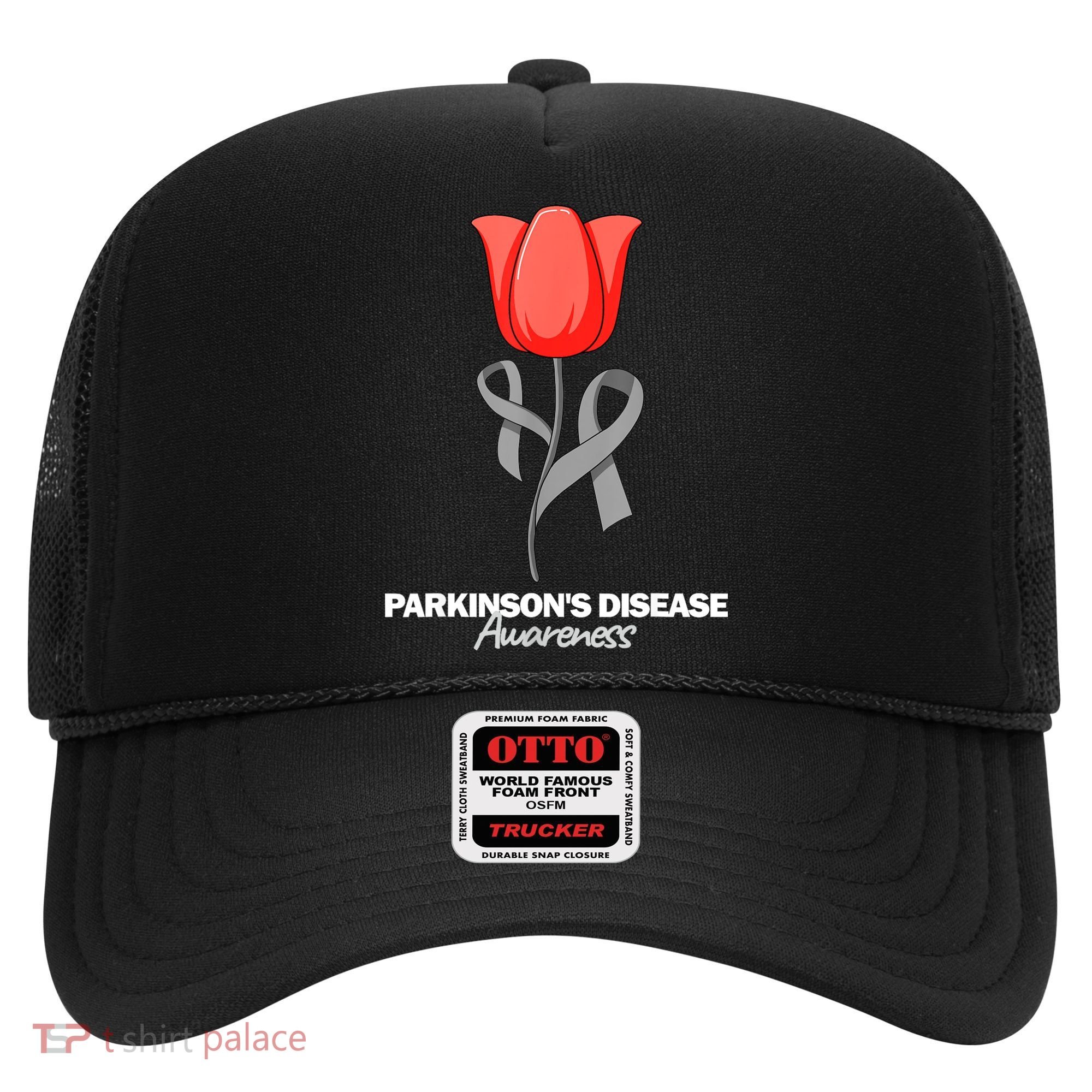 ParkinsonS Disease Awareness April Month Red Tulip Hat