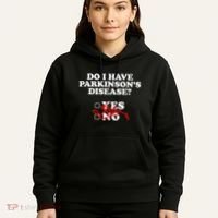 Parkinsons Disease Awareness Yes No Warrior Survivor Hoodie thumb 5