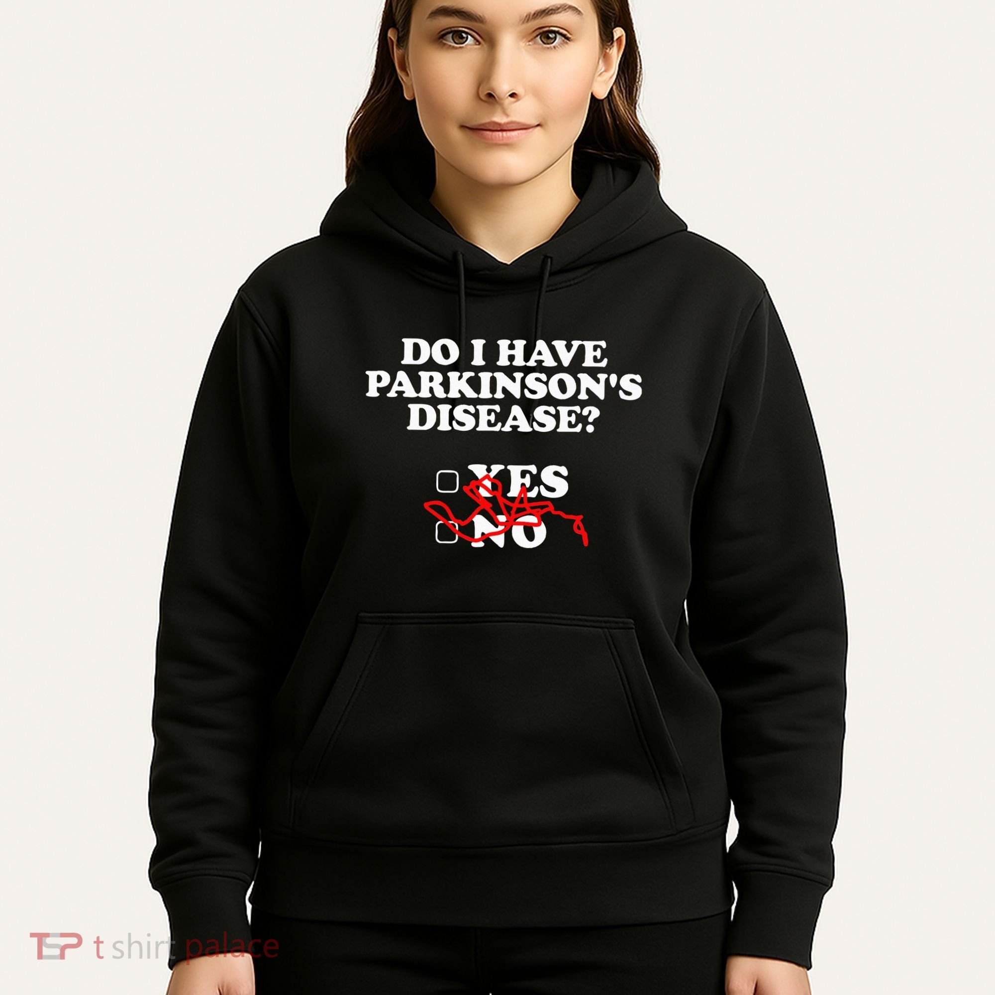 Parkinsons Disease Awareness Yes No Warrior Survivor Hoodie