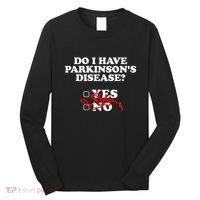 Parkinsons Disease Awareness Yes No Warrior Survivor Long Sleeve Shirt thumb 0