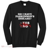 Parkinsons Disease Awareness Yes No Warrior Survivor Sweatshirt thumb 0