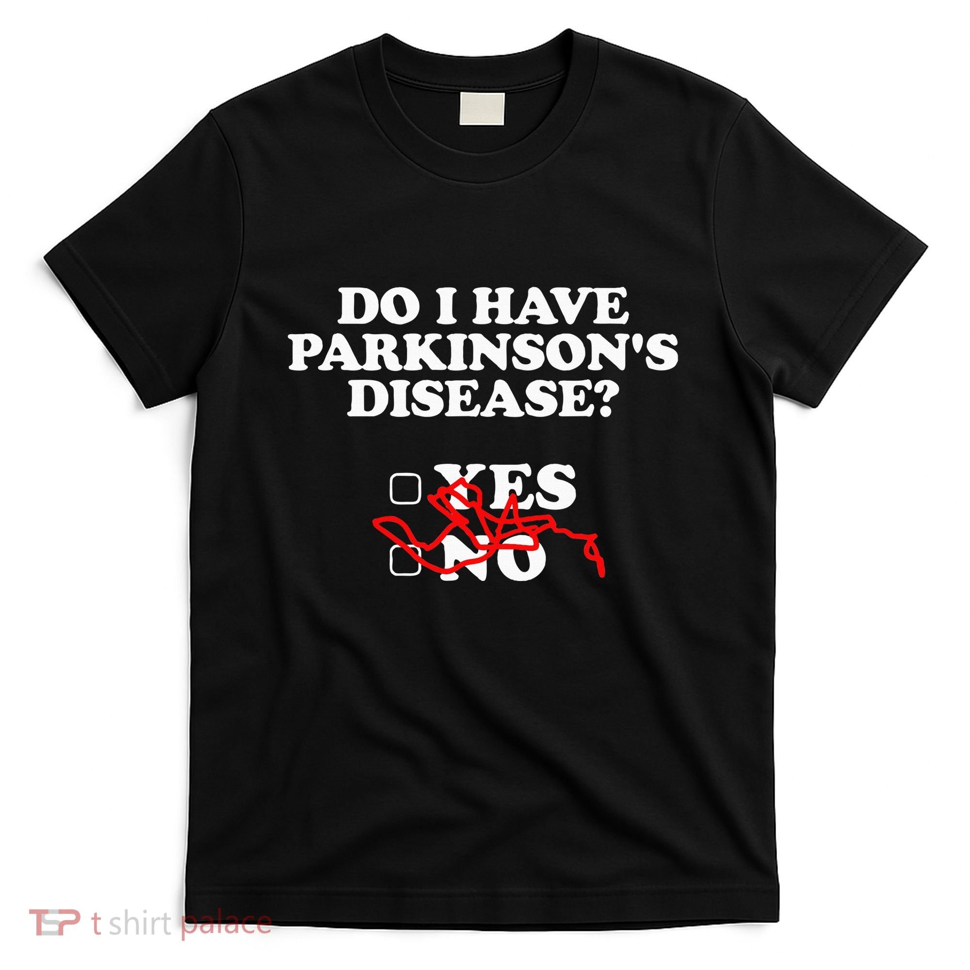 Parkinsons Disease Awareness Yes No Warrior Survivor T-Shirt