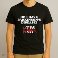 Parkinsons Disease Awareness Yes No Warrior Survivor T-Shirt thumb 3