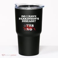 Parkinsons Disease Awareness Yes No Warrior Survivor Tumbler thumb 0