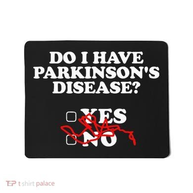 Parkinsons Disease Awareness Yes No Warrior Survivor Mousepad