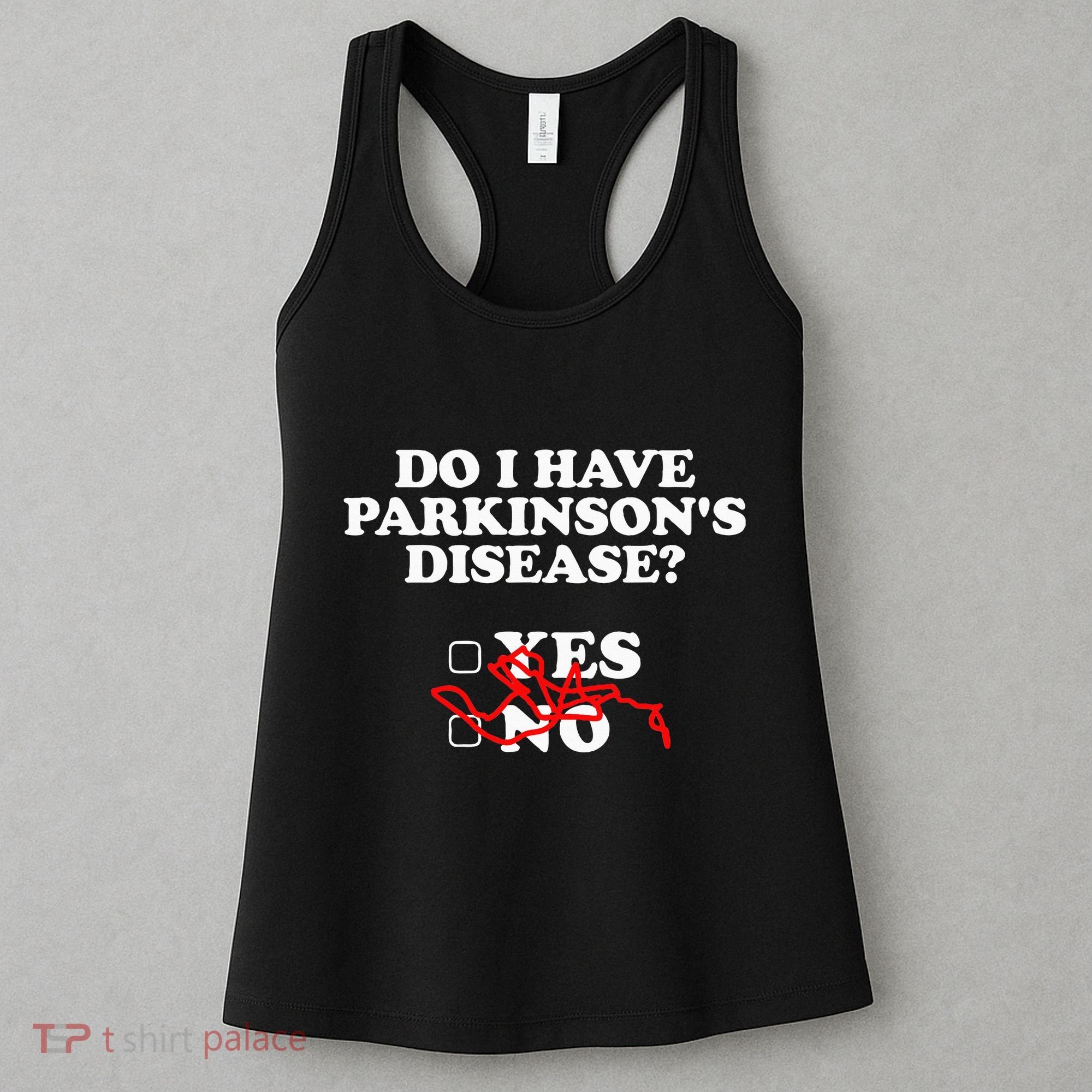 Parkinsons Disease Awareness Yes No Warrior Survivor Women's Tank Top