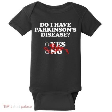 Parkinsons Disease Awareness Yes No Warrior Survivor Baby Bodysuit