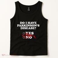 Parkinsons Disease Awareness Yes No Warrior Survivor Tank Top thumb 2