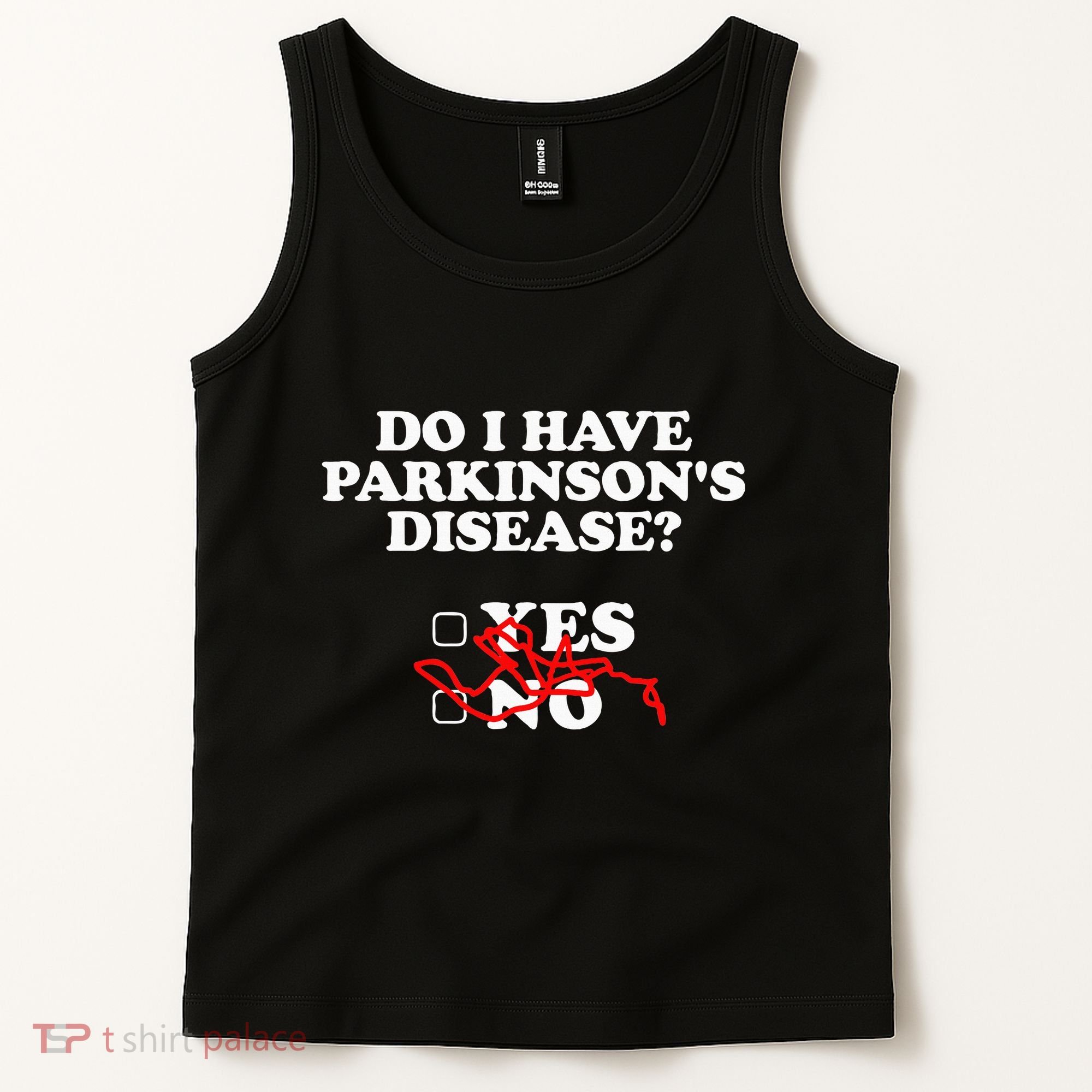 Parkinsons Disease Awareness Yes No Warrior Survivor Tank Top