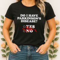 Parkinsons Disease Awareness Yes No Warrior Survivor Women's T-Shirt thumb 2