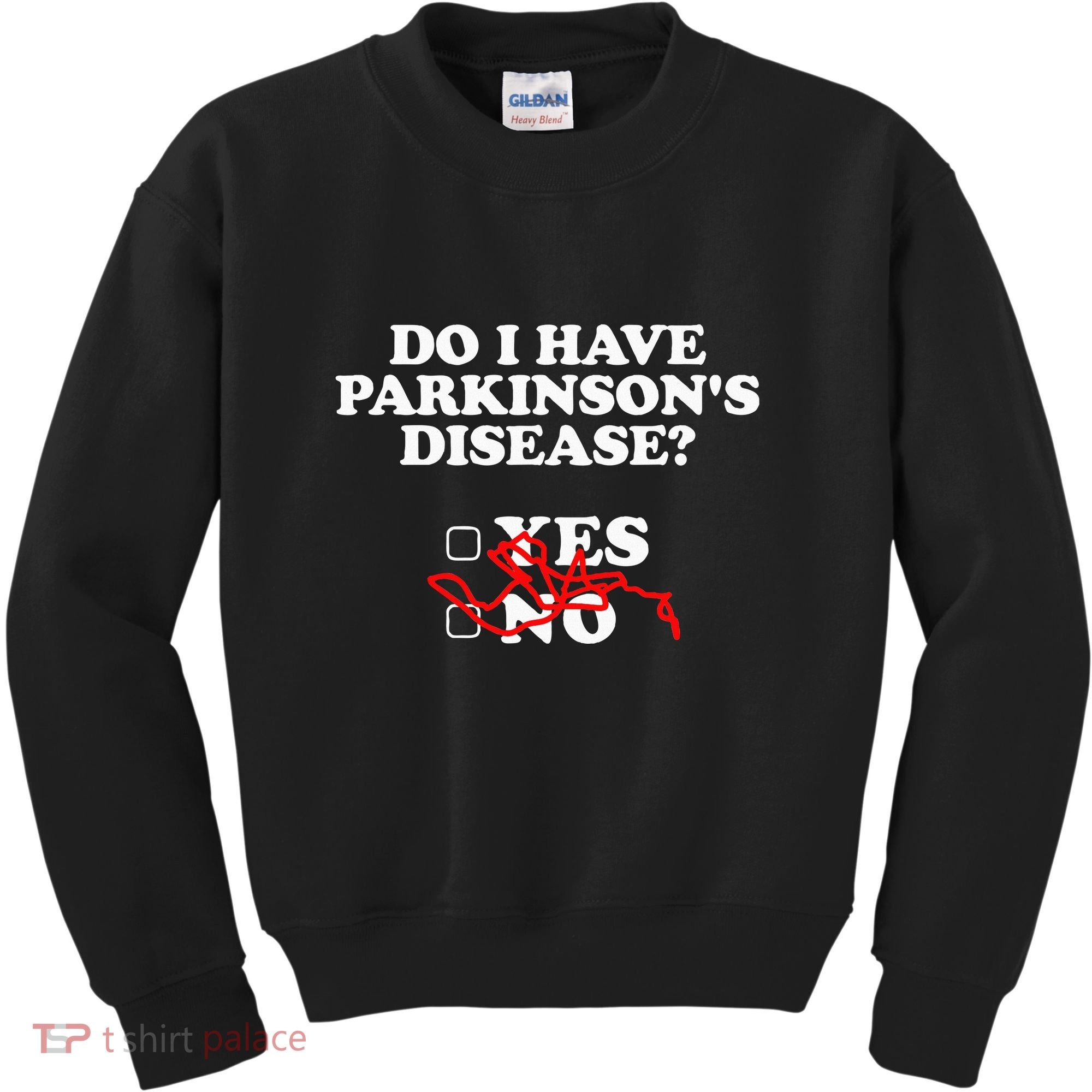 Parkinsons Disease Awareness Yes No Warrior Survivor Kids Sweatshirt