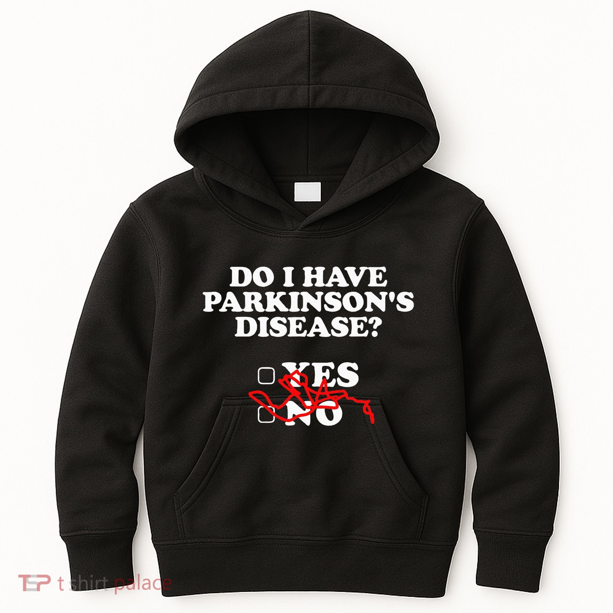 Parkinsons Disease Awareness Yes No Warrior Survivor Kids Hoodie