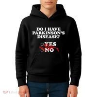 Parkinsons Disease Awareness Yes No Warrior Survivor Kids Hoodie thumb 4