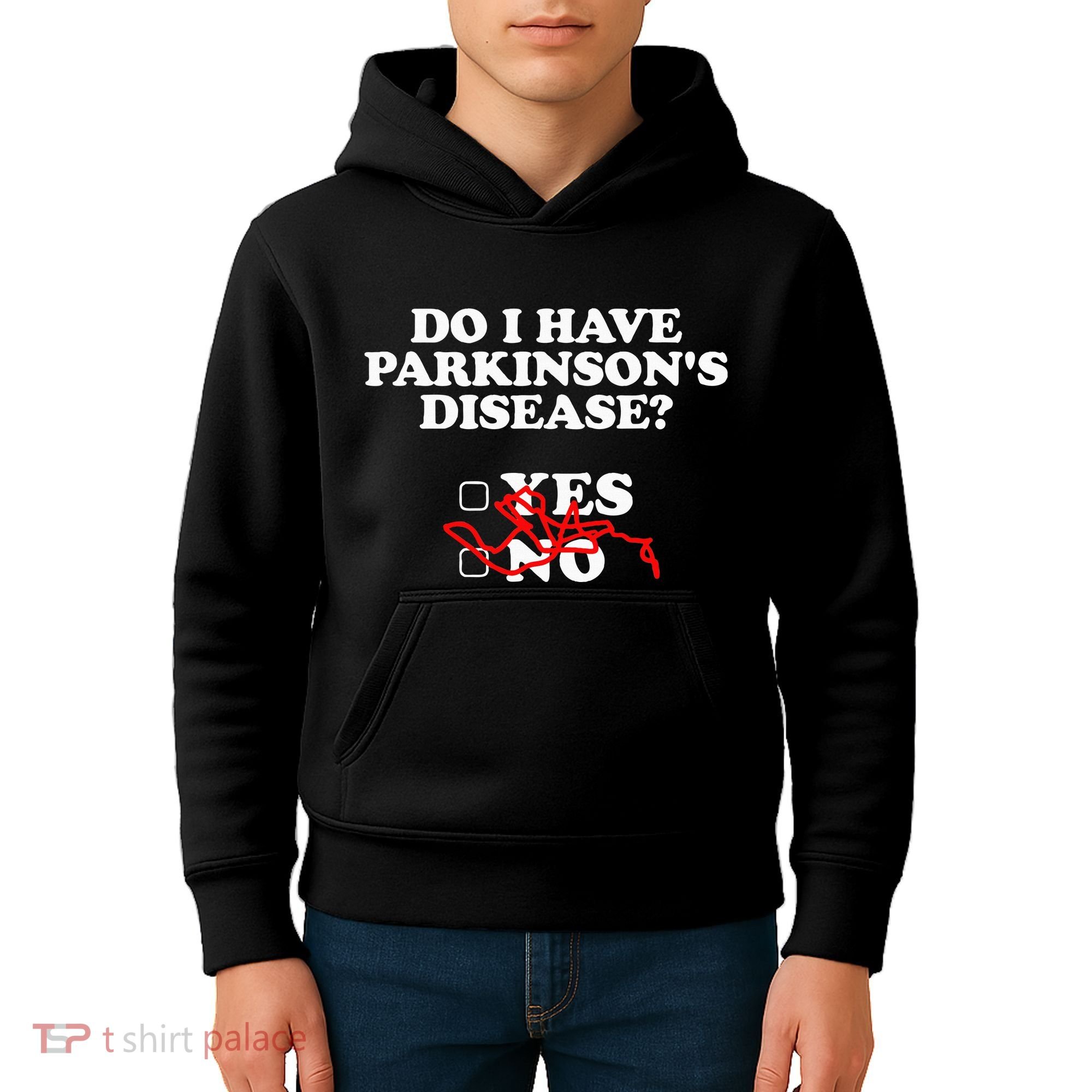 Parkinsons Disease Awareness Yes No Warrior Survivor Kids Hoodie