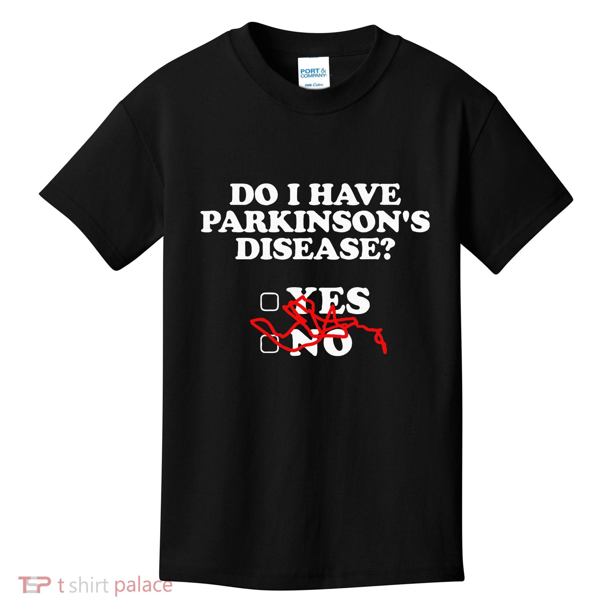 Parkinsons Disease Awareness Yes No Warrior Survivor Kids T-Shirt