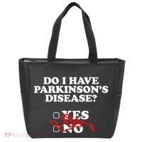 Parkinsons Disease Awareness Yes No Warrior Survivor Tote Bag thumb 0
