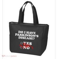 Parkinsons Disease Awareness Yes No Warrior Survivor Tote Bag thumb 3