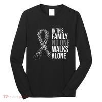 ParkinsonS Disease Awareness In This Family No One Walks Alone Long Sleeve Shirt thumb 0