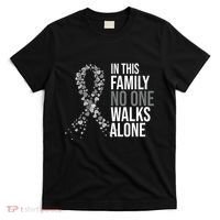 ParkinsonS Disease Awareness In This Family No One Walks Alone T-Shirt thumb 0