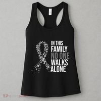 ParkinsonS Disease Awareness In This Family No One Walks Alone Women's Tank Top thumb 3