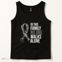 ParkinsonS Disease Awareness In This Family No One Walks Alone Tank Top thumb 2