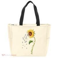 ParkinsonS Disease Awareness Sunflower Tote Bag thumb 0