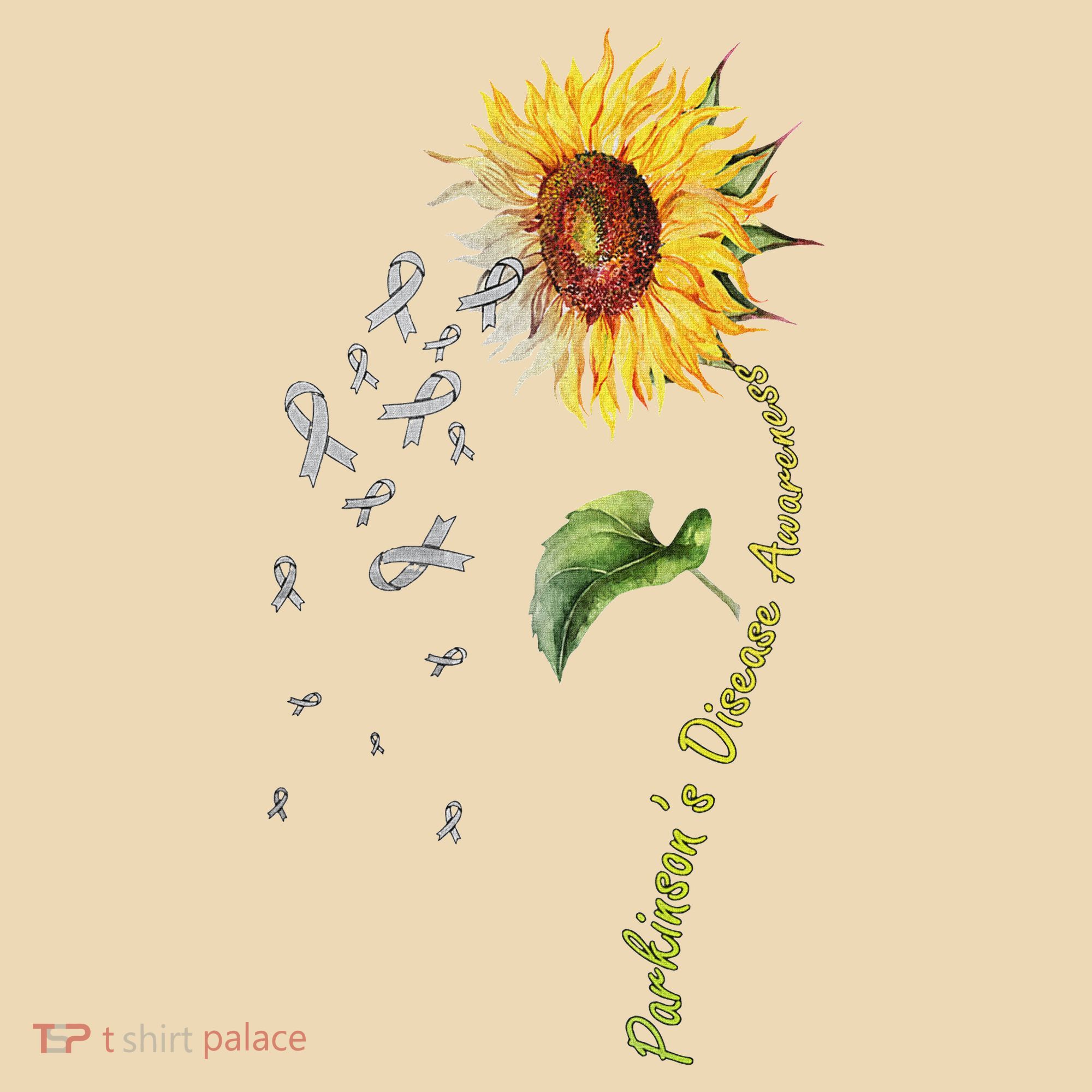 ParkinsonS Disease Awareness Sunflower Tote Bag
