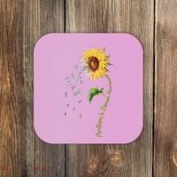 ParkinsonS Disease Awareness Sunflower Coaster thumb 0