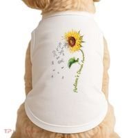 ParkinsonS Disease Awareness Sunflower Doggie Tank thumb 0