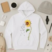 ParkinsonS Disease Awareness Sunflower Hoodie thumb 3