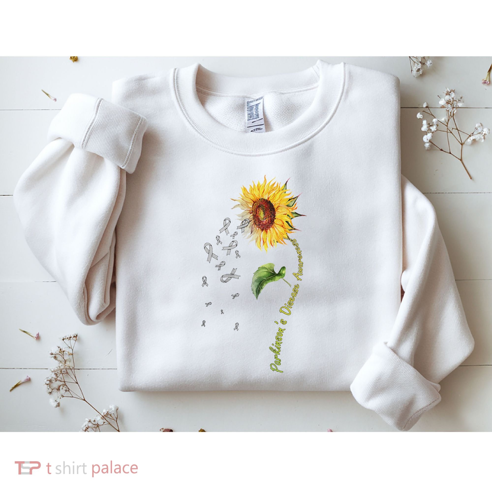 ParkinsonS Disease Awareness Sunflower Sweatshirt