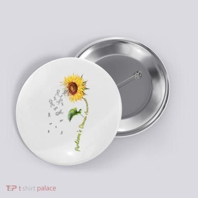 ParkinsonS Disease Awareness Sunflower Button