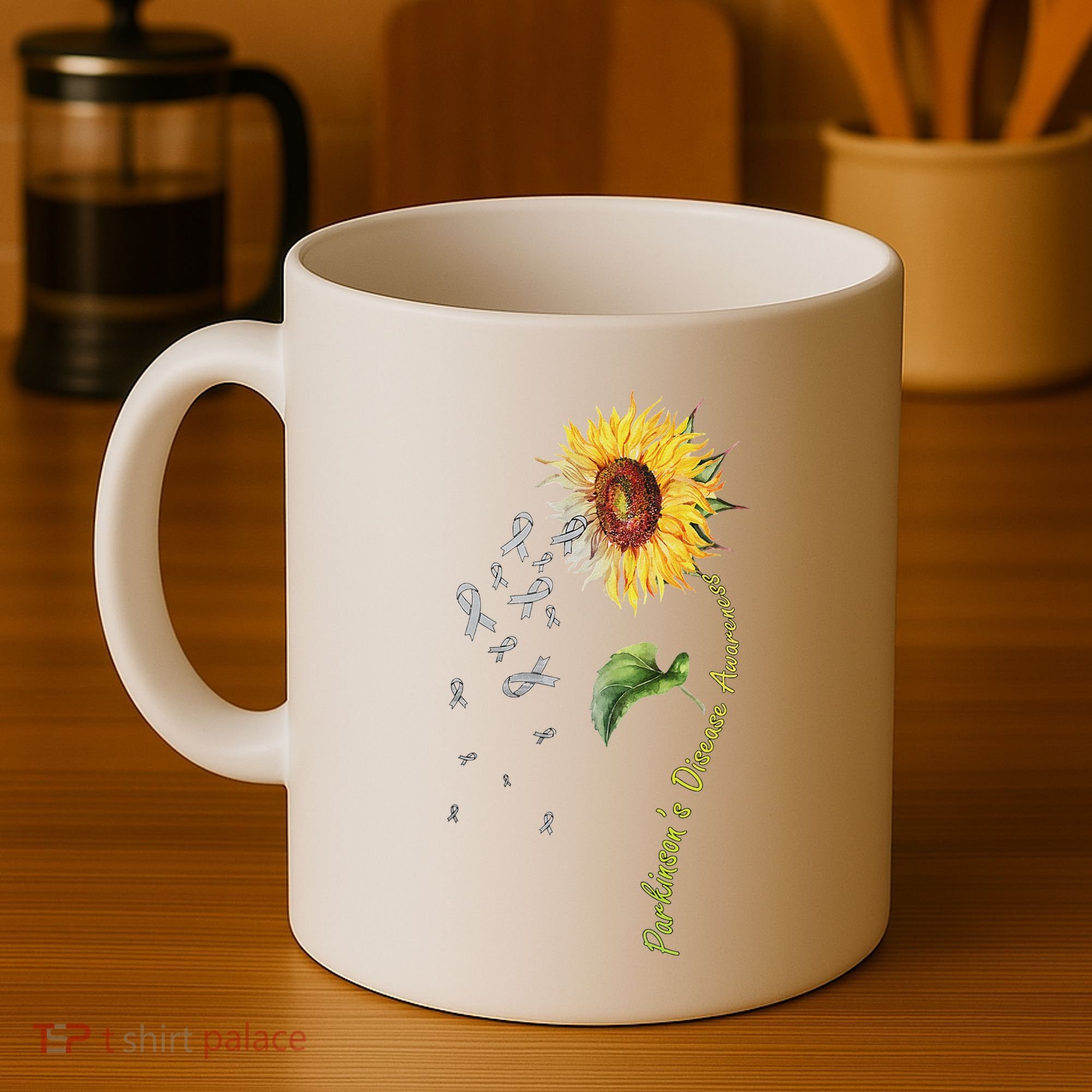 ParkinsonS Disease Awareness Sunflower Coffee Mug