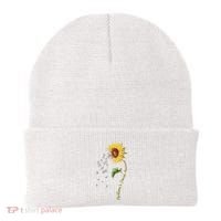 ParkinsonS Disease Awareness Sunflower Beanie thumb 0