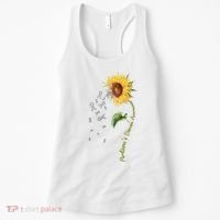 ParkinsonS Disease Awareness Sunflower Women's Tank Top thumb 0