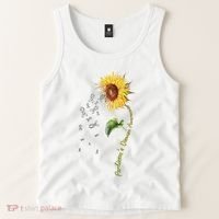 ParkinsonS Disease Awareness Sunflower Tank Top thumb 2