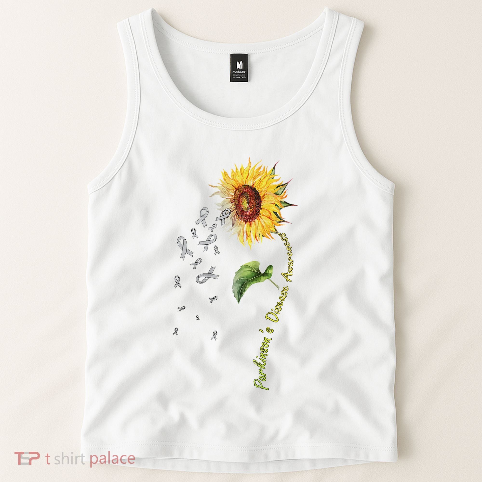 ParkinsonS Disease Awareness Sunflower Tank Top
